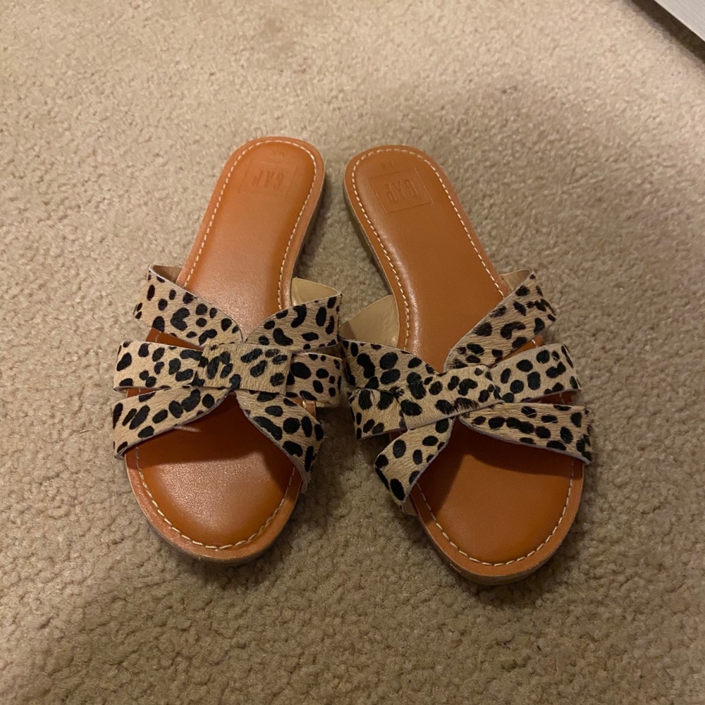Gap Cheetah Print Sandal
